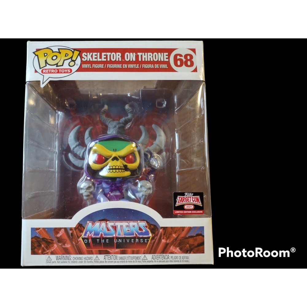 Funko Pop Skeletor on Throne He-man Masters of the Universe Target Con Exclu #68